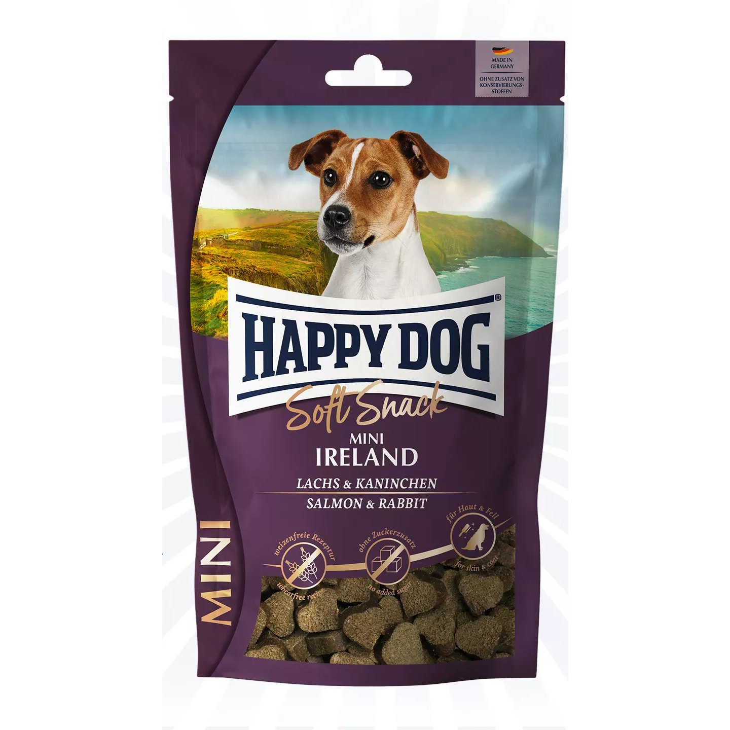 Happy Dog Soft Snack Mini Ireland Jutalomfalat 100 g