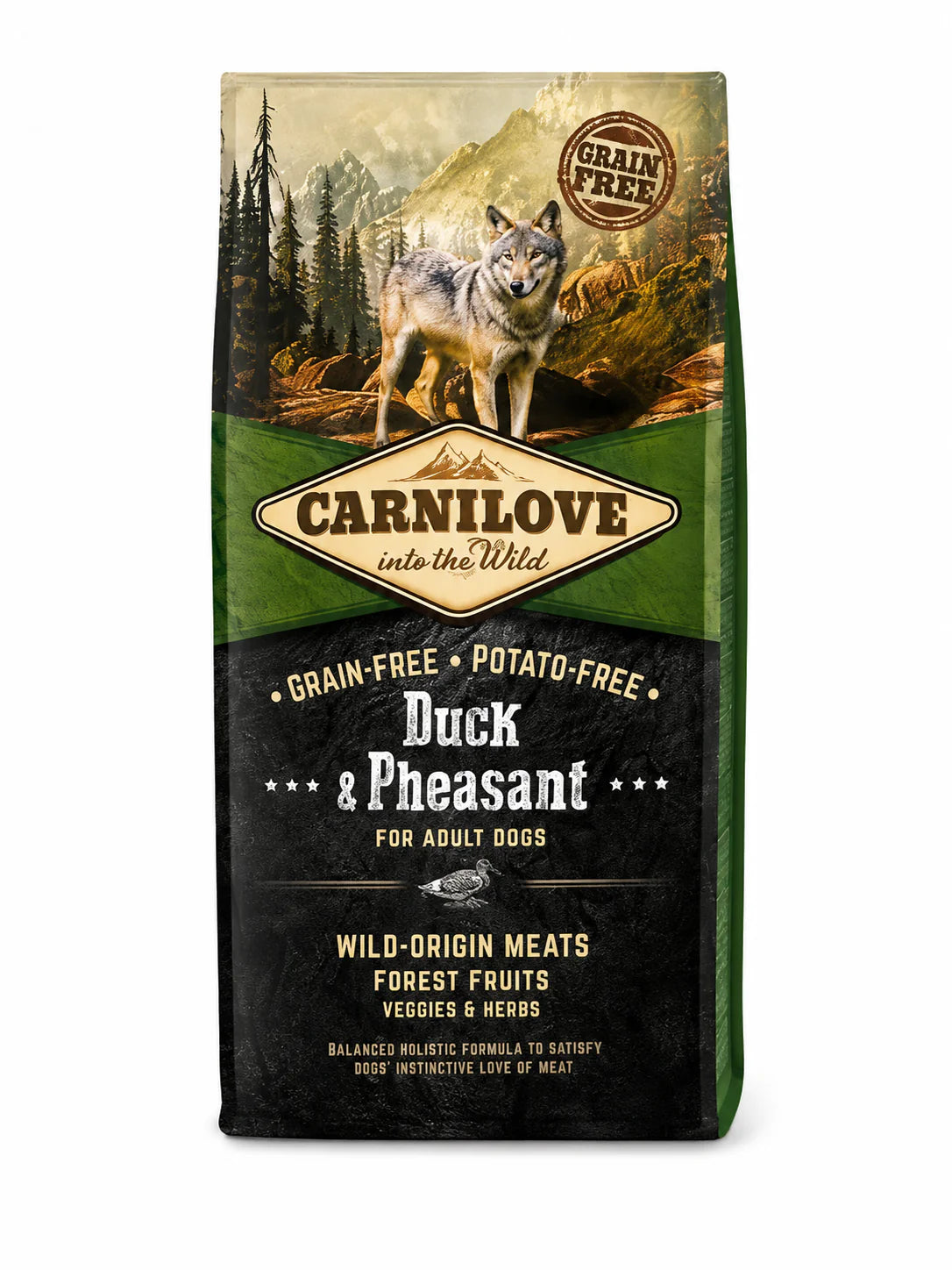 Carnilove Duck & Pheasant – Adult Dogs 12kg