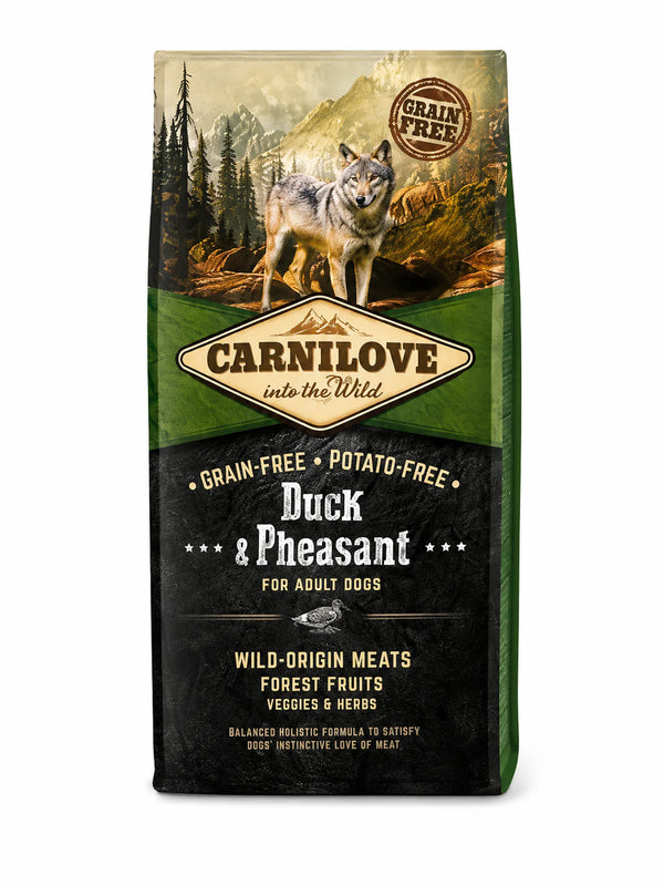 Carnilove Duck & Pheasant – Adult Dogs 12kg