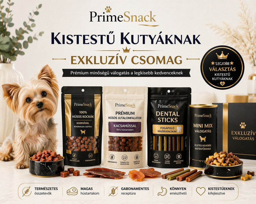 Kistestű kutyáknak Exkluzív csomag
