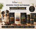 Közepes testű kutyáknak Exkluzív csomag
