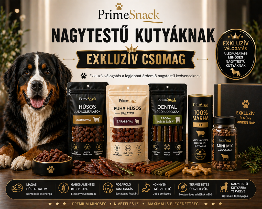 Nagytestű kutyáknak Exkluzív csomag