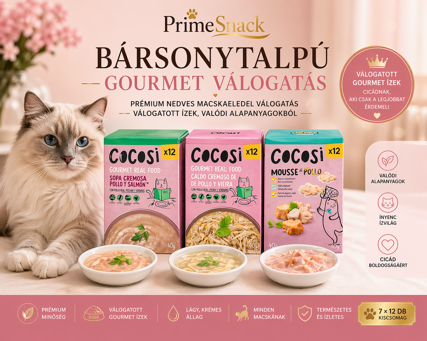 PrimeSnack – Royal Cat Selection 👑
