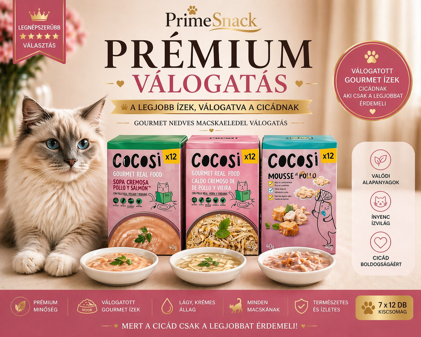 SnackPrime Cicás Prémium válogatás