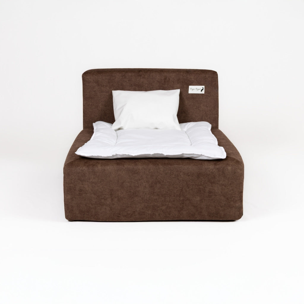 Dog Bed Chocolate Love