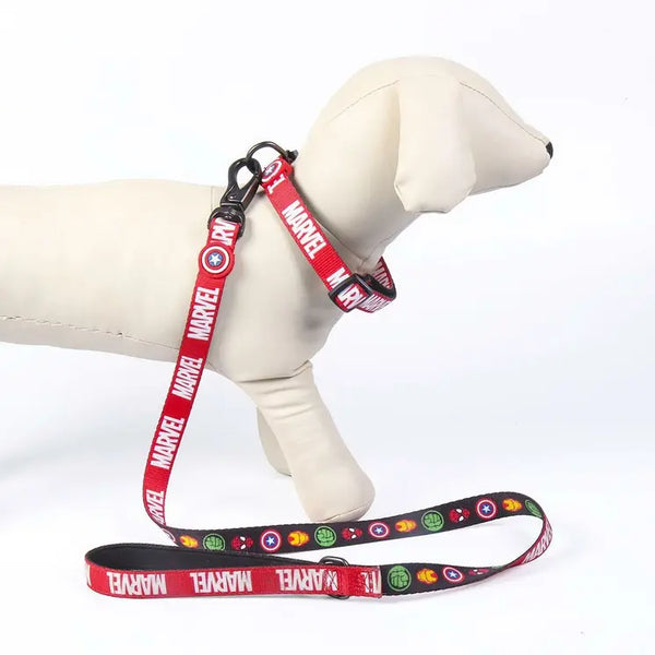 Dog Collar Marvel Red