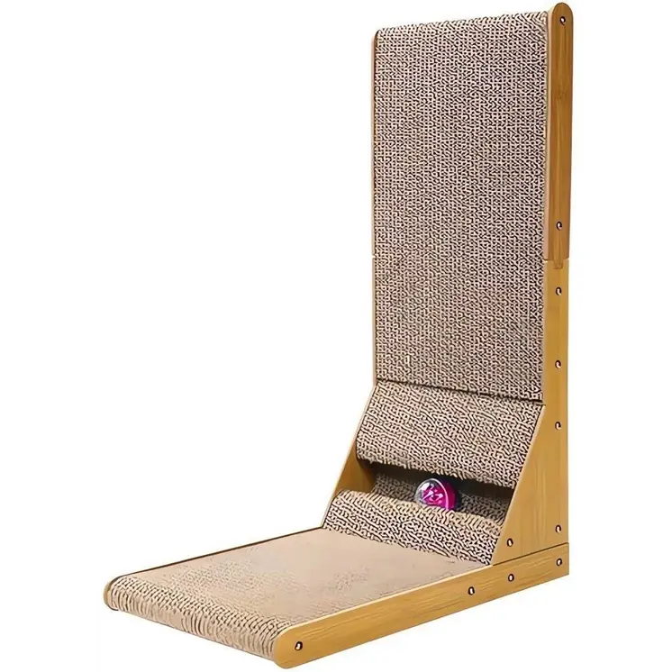 Purlov 22008 Cat Scratching Post – 60 cm Beige 🐱🪵