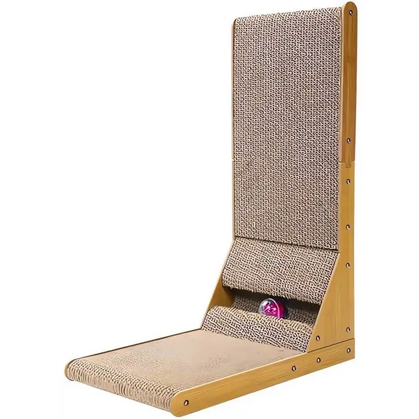Purlov 22008 Cat Scratching Post – 60 cm Beige 🐱🪵