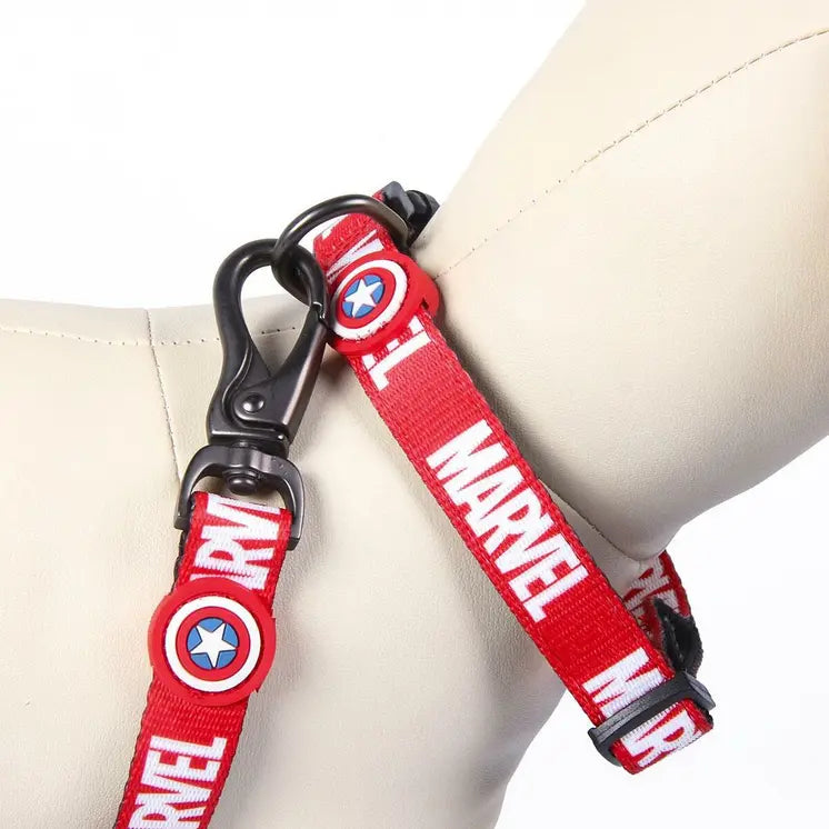 Dog Collar Marvel Red