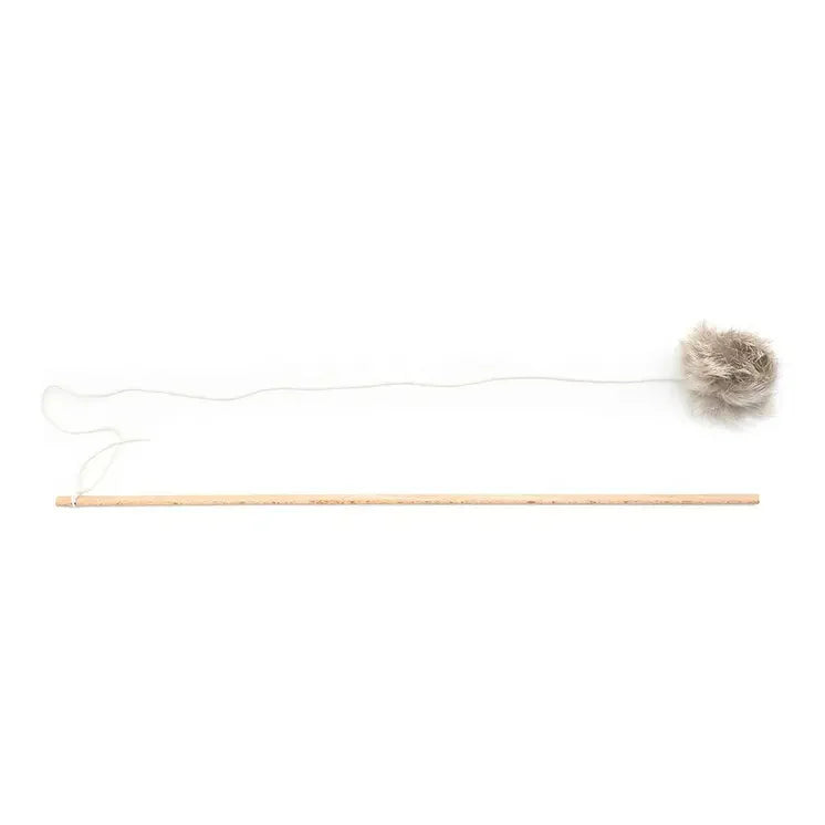 Cat Wand Gloria Gaudí Wood Pompom (6 cm) 🐱🎣