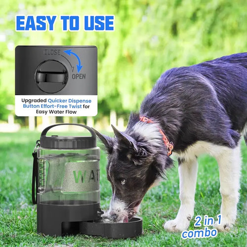 95oz Large Dog Travel Water Bottle
