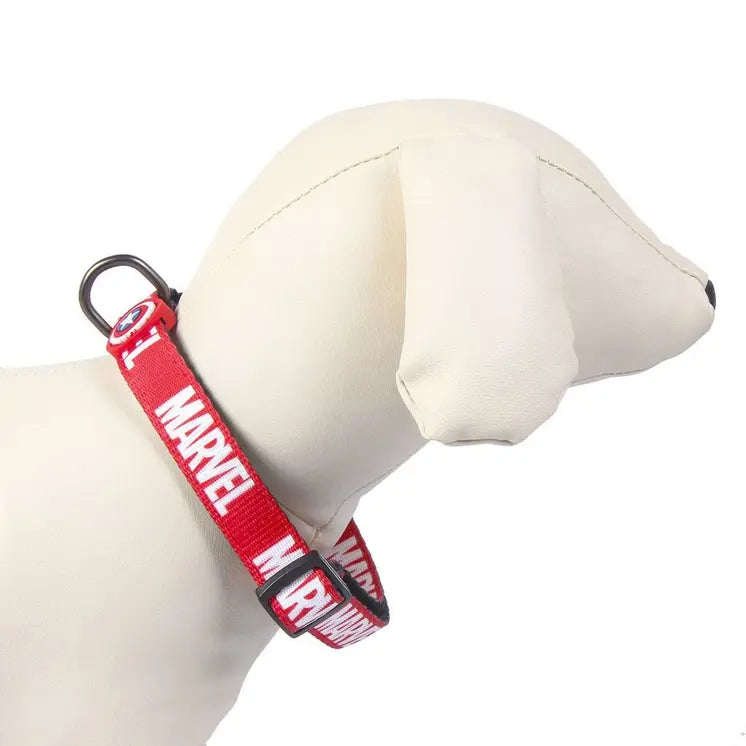 Dog Collar Marvel Red